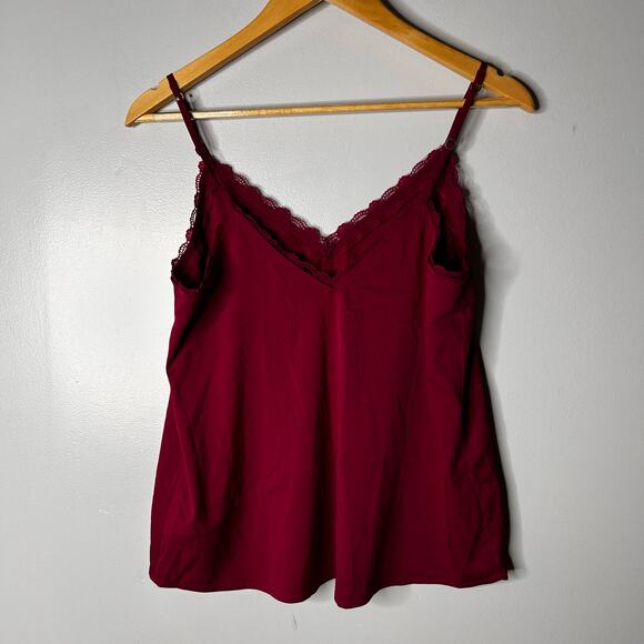 Abercrombie & Fitch Womens Lace Trim Satin Fairy Cami Size Small Dainty Feminine - Picture 3 of 7